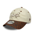 Căciulă Alpine, moștenire, 9TWENTY, New Era, alb
