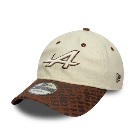 Căciulă Alpine, moștenire, 9TWENTY, New Era, alb