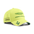 Căciulă Aston Martin, echipă, Fernando Alonso, Puma, lime, 2026