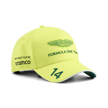 Căciulă Aston Martin, echipă, Fernando Alonso, Puma, lime, 2026