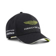 Căciulă Aston Martin, echipă, Puma, neagră, 2026