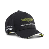 Căciulă Aston Martin, echipă, Puma, neagră, 2026