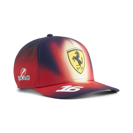 Căciulă Ferrari, echipă, Charles Leclerc, ediție specială China, Puma, roșie, 2026