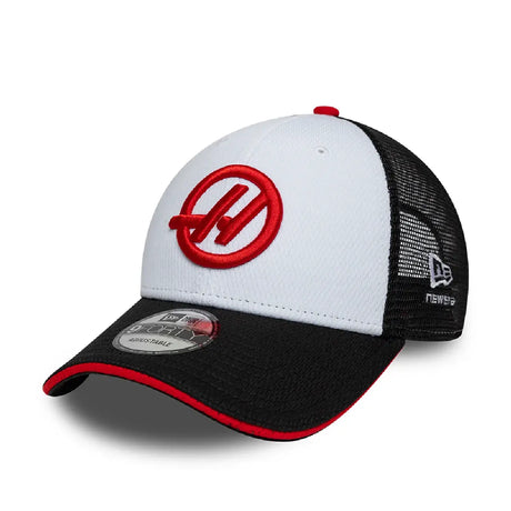 Căciulă Haas F1, ligă de vară, 9FORTY, New Era, neagră