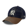 Căciulă New York Yankees, piele loden, New Era, 9TWENTY, maro