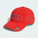 Căciula Audi adidas, echipă, Gabriel Bortoleto, roșie, 2026