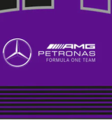 Mercedes Lewis Hamilton Flagge 90X120 ohne Fahnenmast, lila