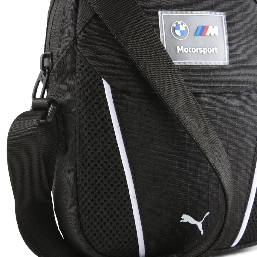 Geantă de umăr BMW MMS, PUMA, Negru