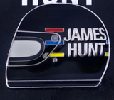 Bros, James Hunt Casca 1976, Negru, 2019