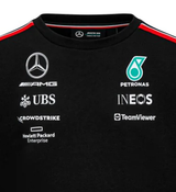 Mercedes Teampullover, schwarz, 2023