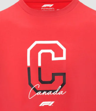 F1 Fanwear Canada GP, Tricou, Roșu, 2022,