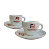 FansBRANDS Cană de Cafea, Alb, 2 piesa - RO - FansBRANDS®