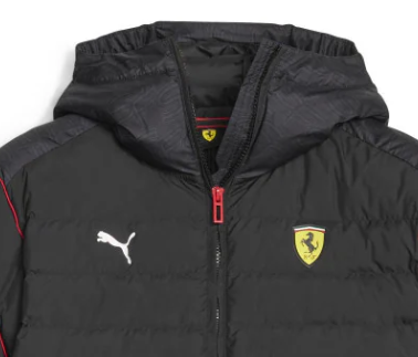 Ferrari Jachetă căptușită, Puma, Race MT7 Ecolite, Negru