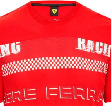 Tricou de Barbat Ferrari Graphic, roșu