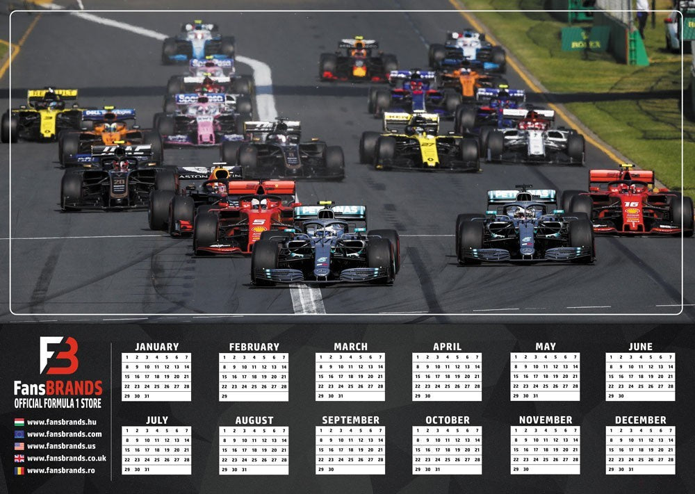 Formula 1 Calendar de Curse