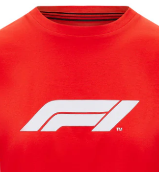 Tricou F1 Dama Logo, roșu