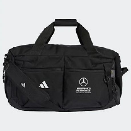 Geantă sport Mercedes, adidas, pentru bărbați, neagră