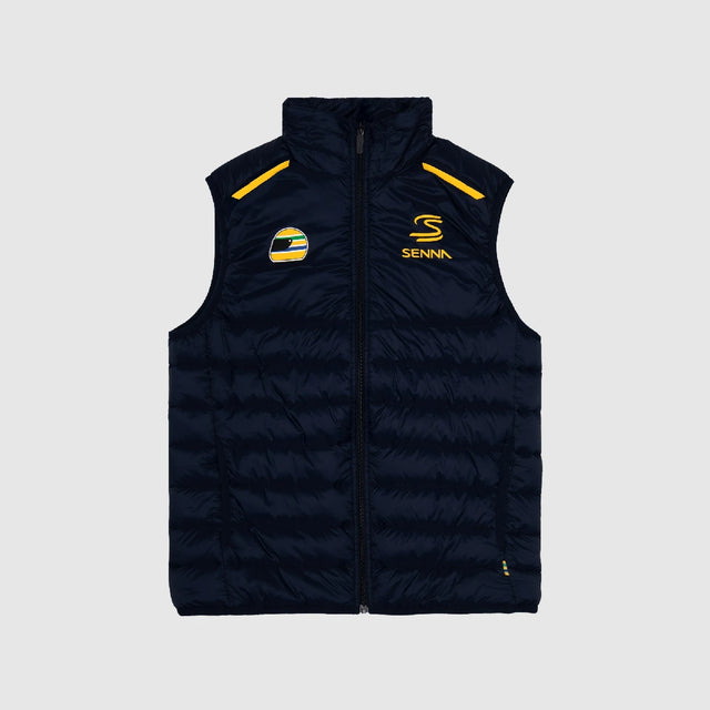 Gilet Ayrton Senna, albastru