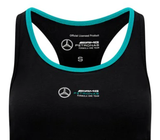 Mercedes Racerback-Weste für Damen, Schwarz