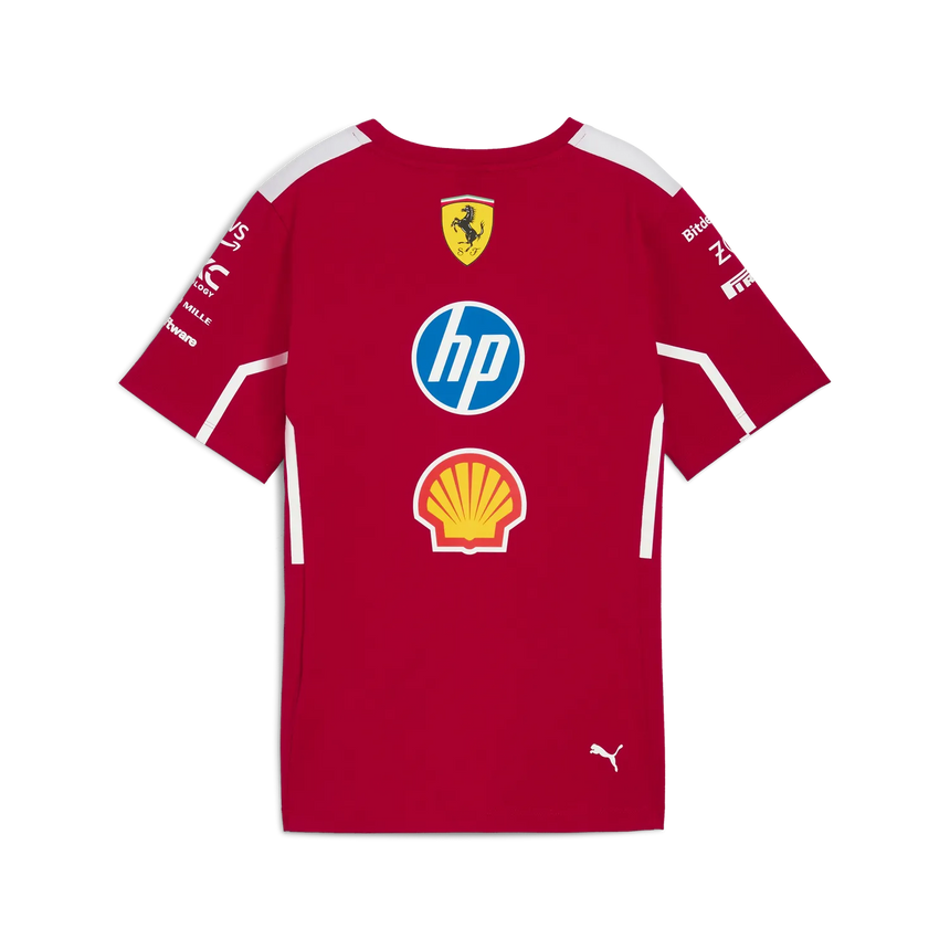 Scuderia Ferrari Team Round Neck T-Shirt - Women 🔥