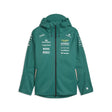 Jachetă de ploaie Aston Martin, echipă, Puma, verde, 2026