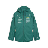 Jachetă de ploaie Aston Martin, echipă, Puma, verde, 2026