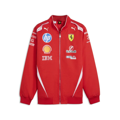 Jachetă Ferrari, originală, echipă, Puma, roșie, 2026