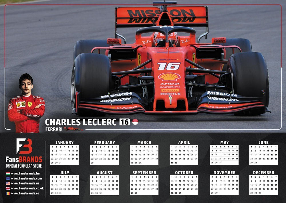 Charles Leclerc Calendar de Curse - FansBRANDS®