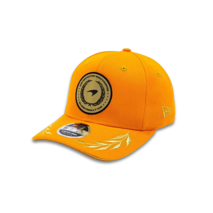 Șapcă McLaren, Campion Constructori 2025, New Era, 9FIFTY, Portocaliu