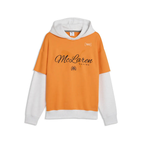 McLaren hoodie, papaya
