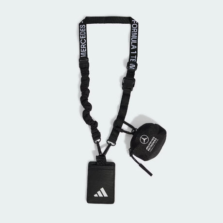 Mercedes lanyard, echipă, ingineri, adidas, negru