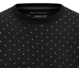 Mercedes Herren T-Shirt, schwarz