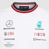 Tricou de Copil, Mercedes echipa, Alb, 2022