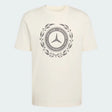 Mercedes tricou, Silver Arrows, adidas, alb, 2026