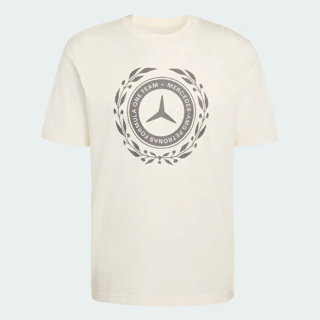 Mercedes tricou, Silver Arrows, adidas, alb, 2026