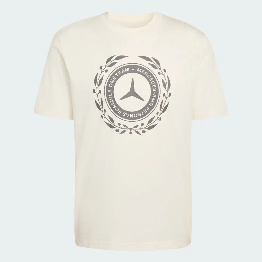 Mercedes tricou, Silver Arrows, adidas, alb, 2026