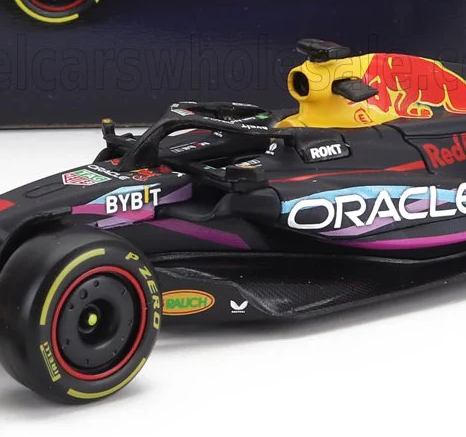 Mașină Red Bull Racing 1:43, bburago, RB19, Miami, Max Verstappen #1, 2023