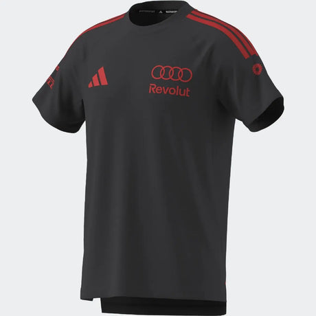 Póló Audi, echipă, mecanic, adidas, gri, 2026