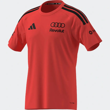 Póló Audi, echipă, setare, adidas, roșu, 2026