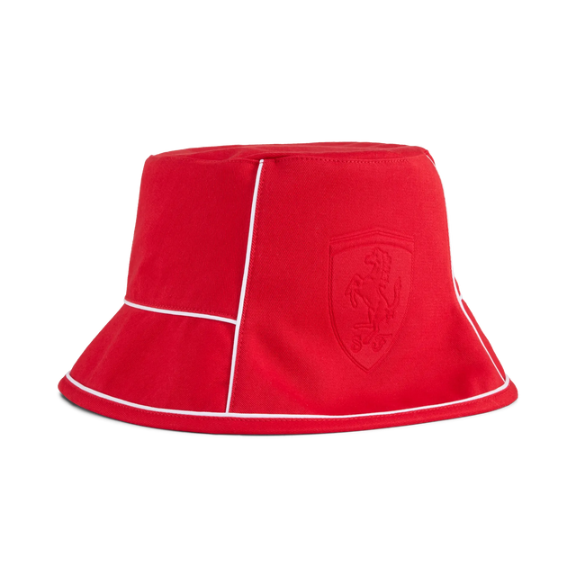 Pălărie Bucket Scuderia Ferrari F1 Race Premium, Roșie, 2026