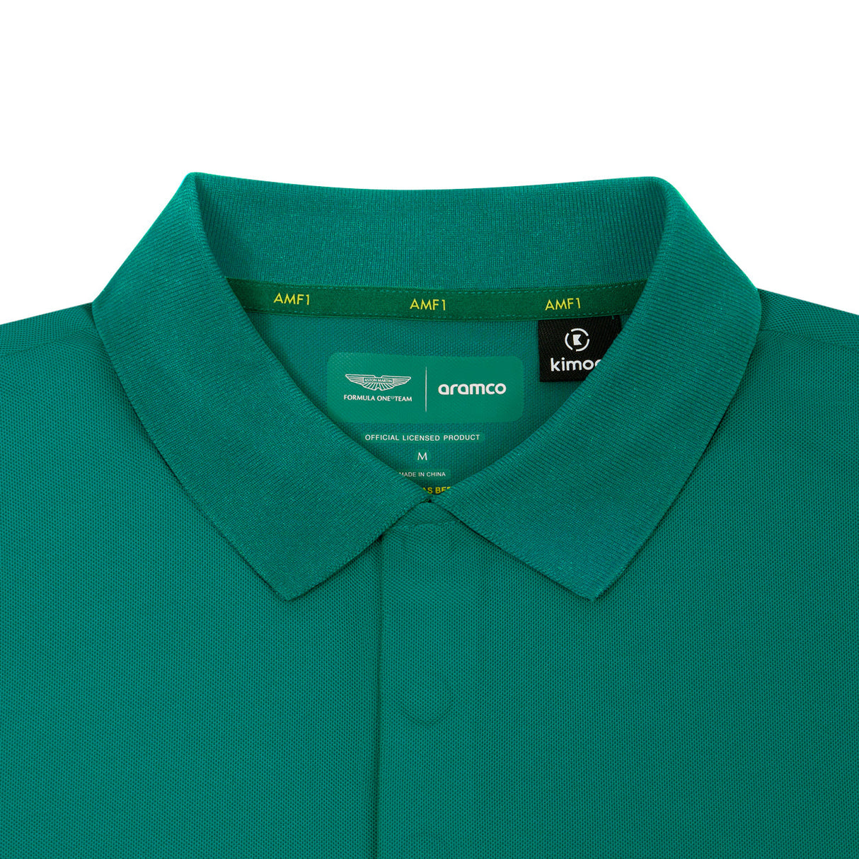 Polo Fernando Alonso, Kimoa, minimalist, verde, 2024