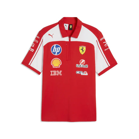 Polo Ferrari, autentic, echipă, Puma, roșu, 2026