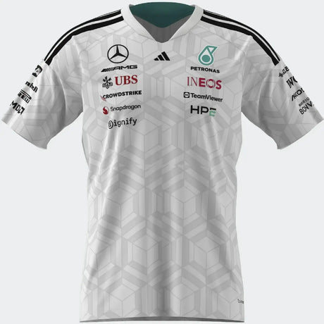 Polo Mercedes, echipă, adidas, competiție, alb
