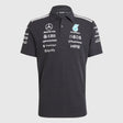 Polo Mercedes, echipă, ingineri, adidas, negru, 2026