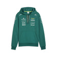 Pulover cu kapucă Aston Martin, echipă, Puma, verde, 2026