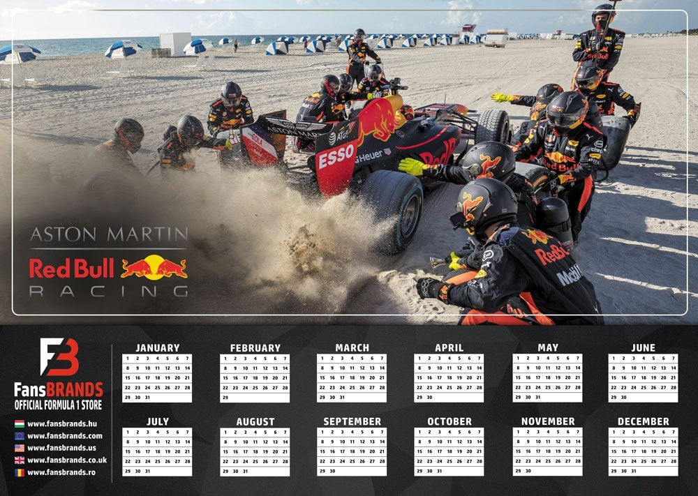 Red Bull Racing Calendar de Curse