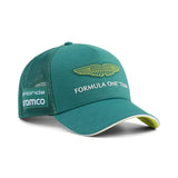 Sapca Aston Martin, echipă, Lance Stroll, Puma, verde, 2026