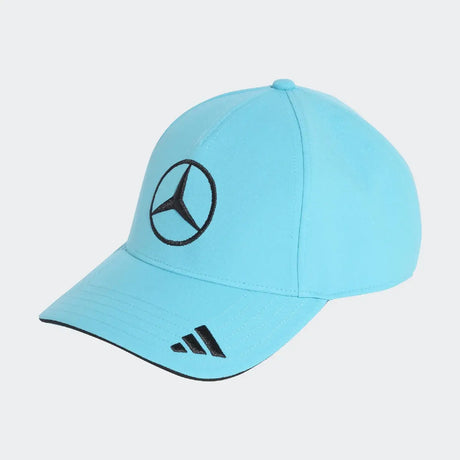 Sapca Mercedes, echipă, adidas, George Russell, albastră