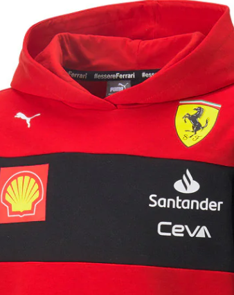 Kinderpullover, Ferrari Team, 2022, Rot