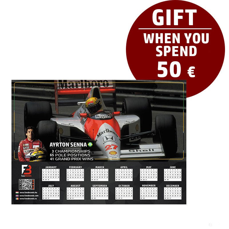 Senna Calendar de curse - FansBRANDS®